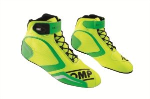 KS-1 KART SHOES YELLOW / GREEN SZ. 32