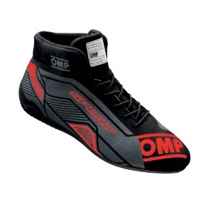 OMP SPORT SHOES FIA 8856-2018 BLACK / RED SZ. 36