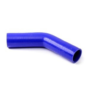 32mm Blue Silicone Hose 45° Reducer