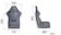 OMP WRC-R Racing Seat Measurements